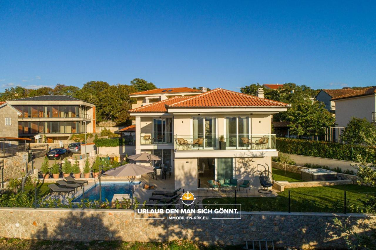 Villa Richard Malinska Esterno foto