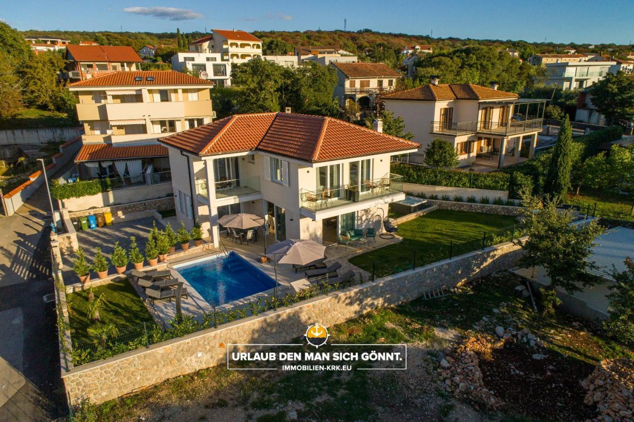 Villa Richard Malinska Esterno foto